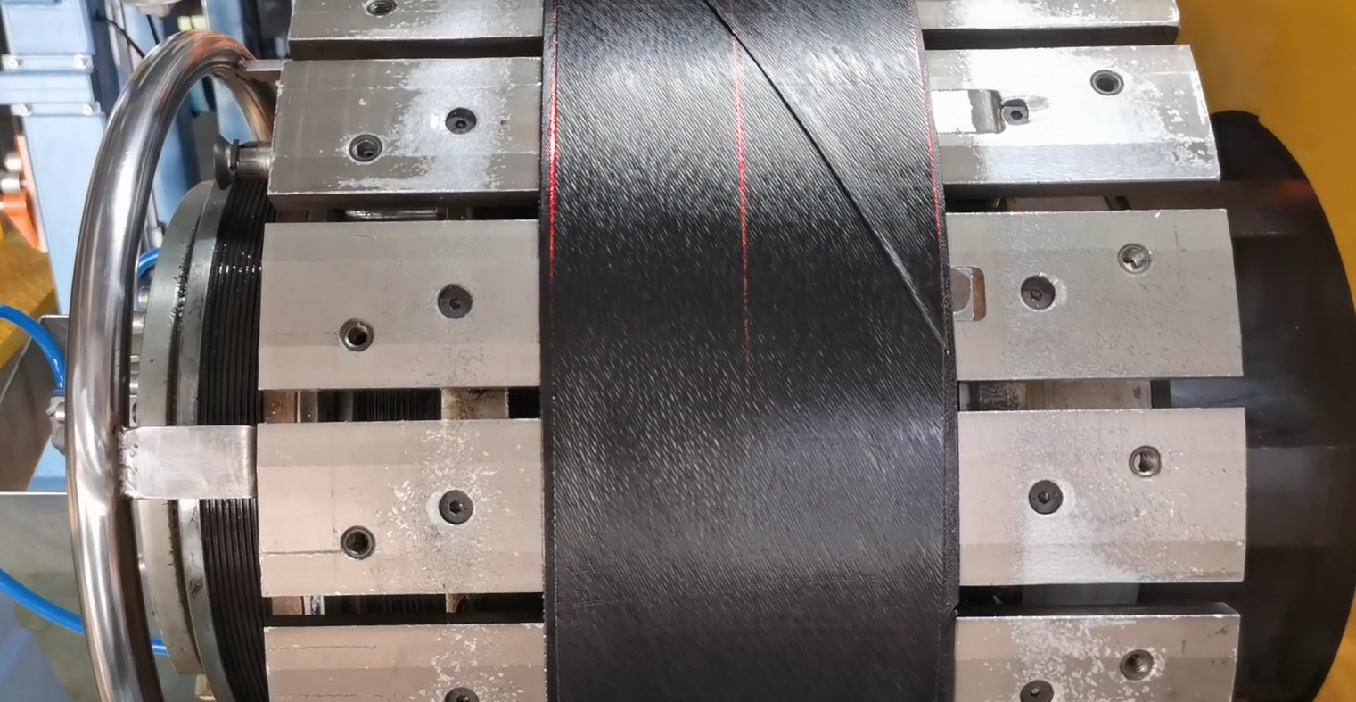 鈦瑪科輪胎一次法成型機帶束層糾偏系統